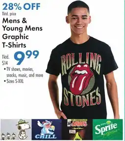 Boscov's Mens & Young Mens Graphic T-Shirts offer