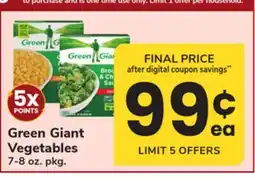 ACME Green Giant Vegetables offer