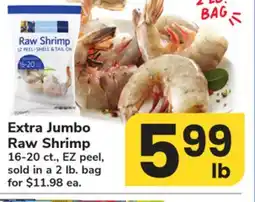 ACME Extra Jumbo Raw Shrimp offer