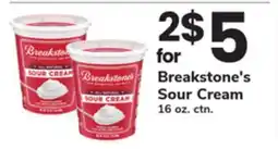 ACME Breakstone's Sour Cream offer