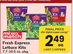 ACME Fresh Express Lettuce Kits offer