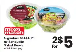 ACME Signature SELECT or Bonduelle Salad Bowls offer