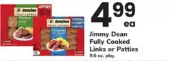 ACME Jimmy Dean Fully Cooked Links or Patties offer