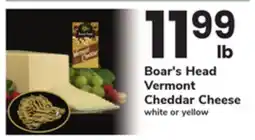 ACME Boar's Head Vermont Cheddar Cheese offer