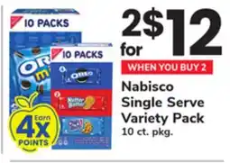 ACME Nabisco Single Serve Variety Pack offer