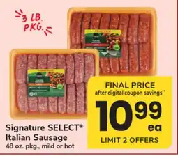 ACME Signature SELECT Italian Sausage offer