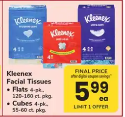 ACME Kleenex Facial Tissues offer