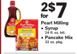 ACME Pearl Milling Syrup 24 fl. oz. btl., Pancake Mix 32 oz. pkg offer