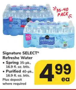 ACME Signature SELECT Refreshe Water offer