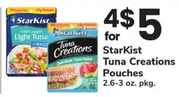 ACME StarKist Tuna Creations Pouches offer