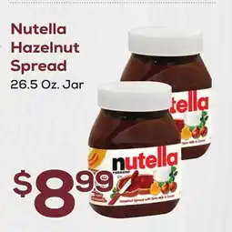 DeCicco & Sons Nutella Hazelnut Spread offer