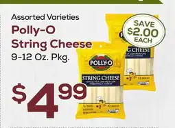 DeCicco & Sons Polly-O String Cheese offer