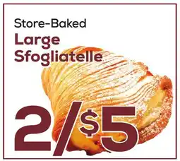 DeCicco & Sons Large Sfogliatelle offer