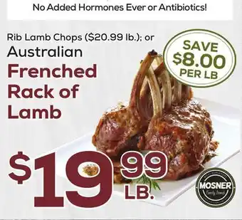 DeCicco & Sons Frenched Rack of Lamb offer