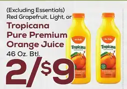 DeCicco & Sons Tropicana Pure Premium Orange Juice offer