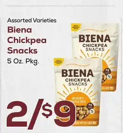 DeCicco & Sons Biena Chickpea Snacks offer