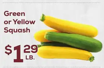 DeCicco & Sons Green or Yellow Squash offer