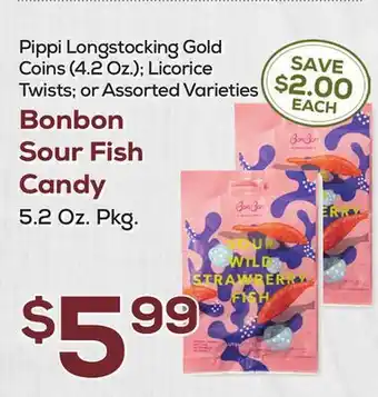 DeCicco & Sons Bonbon Sour Fish Candy offer