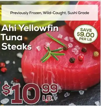 DeCicco & Sons Ahi Yellowfin Tuna Steaks offer