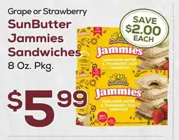 DeCicco & Sons SunButter Jammies Sandwiches offer