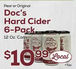 DeCicco & Sons Doc's Hard Cider 6-Pack offer