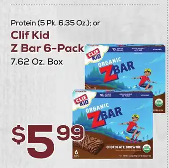 DeCicco & Sons Clif Kid Z Bar 6-Pack offer