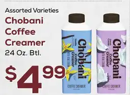 DeCicco & Sons Chobani Coffee Creamer offer