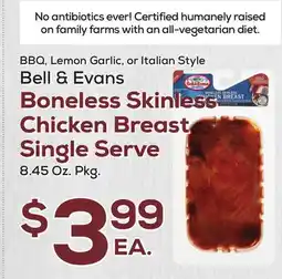 DeCicco & Sons Boneless Skinless Chicken Breast Single Serve offer