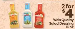 Weis Markets Weis Quality Salad Dressing offer