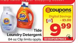 Weis Markets Tide Laundry Detergent offer