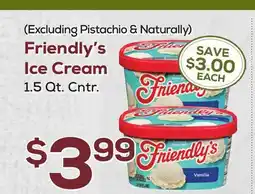 DeCicco & Sons Friendly's Ice Cream offer