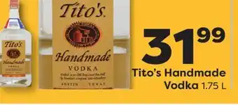 Weis Markets Tito's Handmade Vodka offer