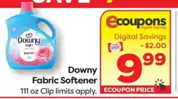 Weis Markets Downy Fabric Softener offer