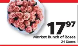 Weis Markets Market Bunch of Roses offer