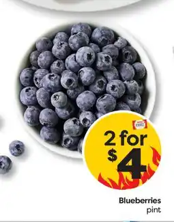 Weis Markets Blueberries offer