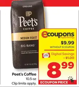 Weis Markets Peet's Coffee offer