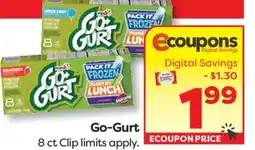 Weis Markets Go-Gurt offer