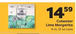 Weis Markets Cutwater Lime Margarita offer