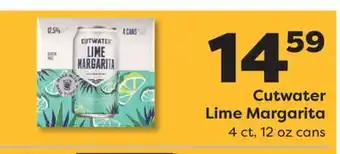 Weis Markets Cutwater Lime Margarita offer