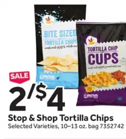 Stop&Shop Stop & Shop Tortilla Chips offer