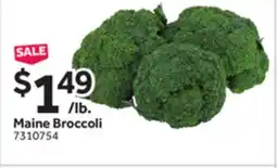 Stop&Shop Maine Broccoli offer