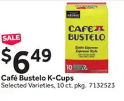 Stop&Shop Café Bustelo K-Cups offer