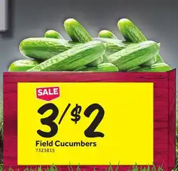 Stop&Shop Field Cucumbers offer