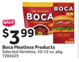 Stop&Shop Boca Meatless Products offer