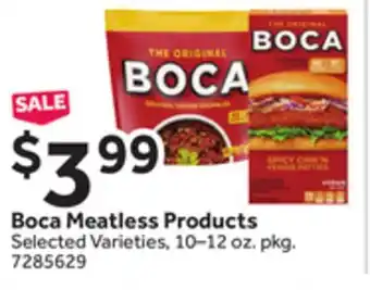 Stop&Shop Boca Meatless Products offer