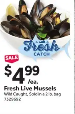 Stop&Shop Fresh Live Mussels offer