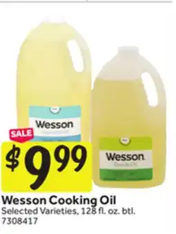 Stop&Shop Wesson Cooking Oil offer