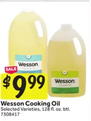 Stop&Shop Wesson Cooking Oil offer