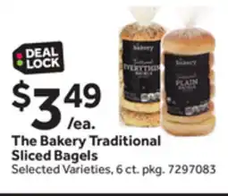 Stop&Shop The Bakery Traditional Sliced Bagels offer