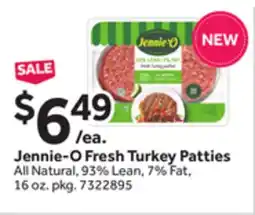 Stop&Shop Jennie-O Fresh Turkey Patties offer